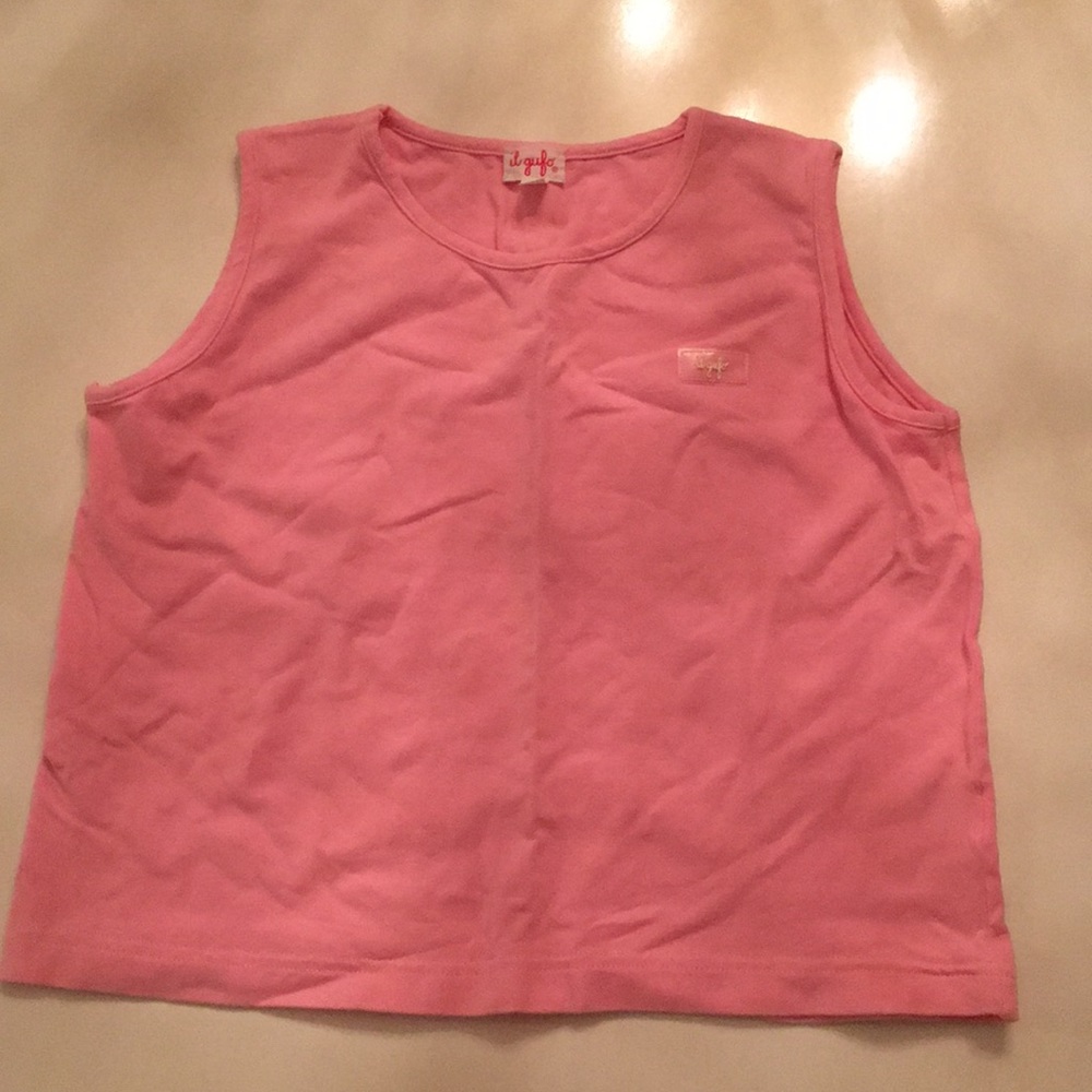 Pink Il Gufo Tank top